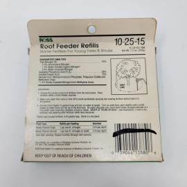 Ross Root Feeder Refills 12 Starter Fertilizer Refills for Young Trees 10-25-15