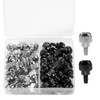 Zmbroll 40Pcs Computer Case Thumbscrews 6#-32x6 M3.5 Phillips Head Hard