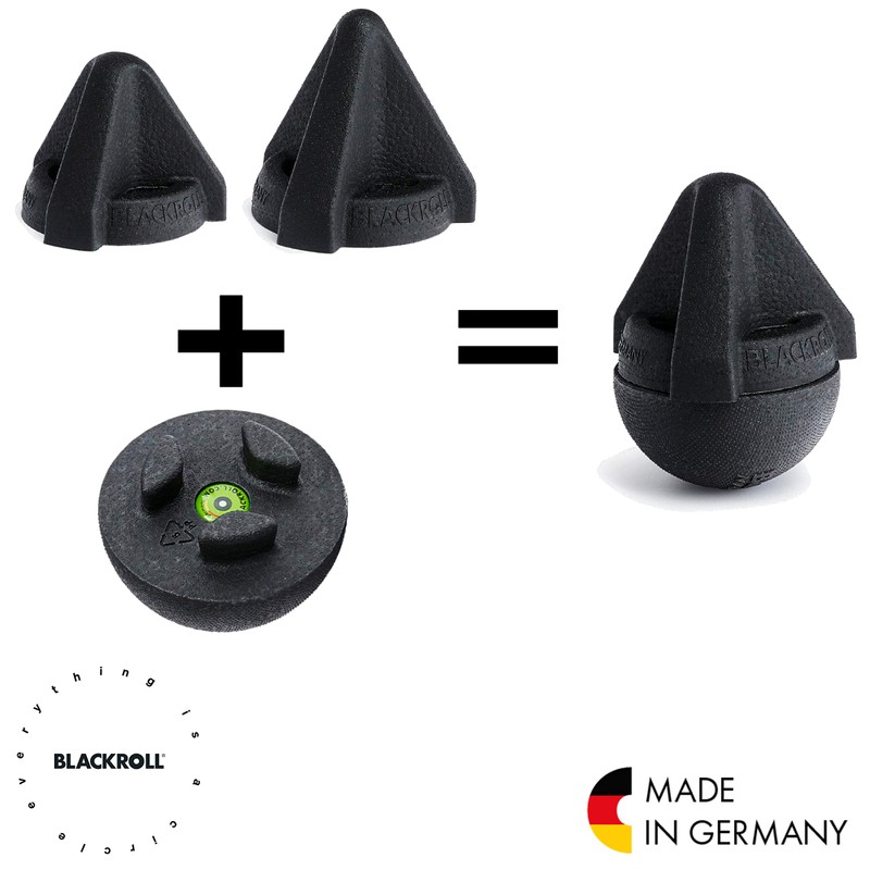 BLACKROLL® Trigger Set (3 Pieces), Trigger Point Massagers for Treating