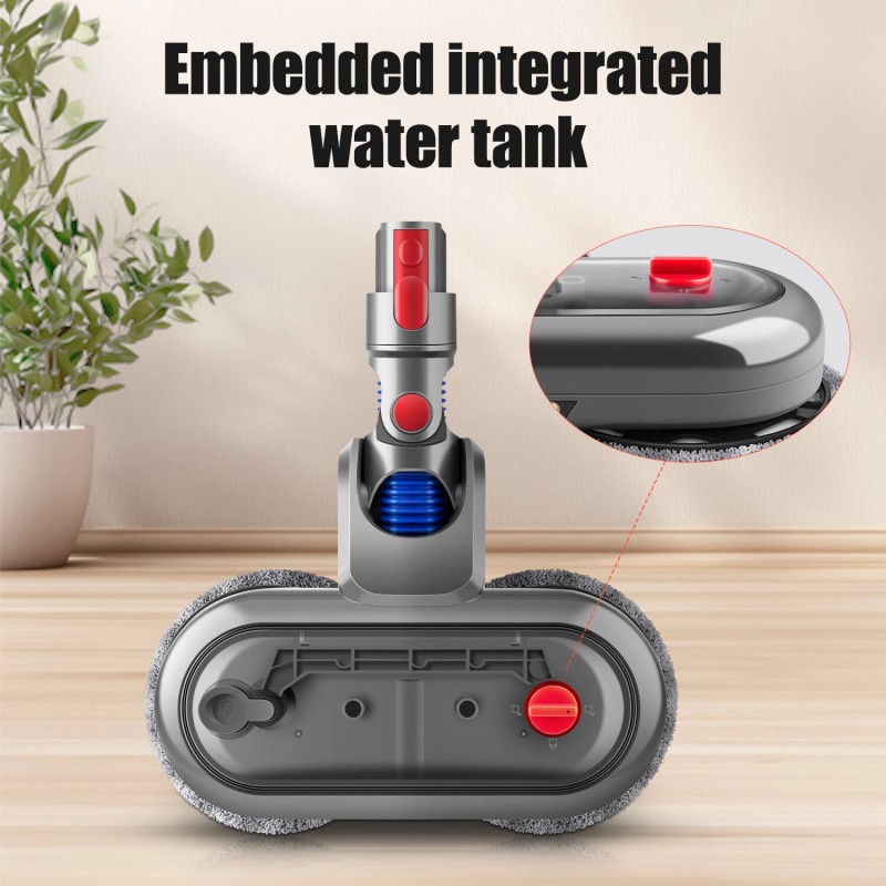 E.LUO Electric Mop Head for Dyson V7/V8/V10/V11 with 6 Pads