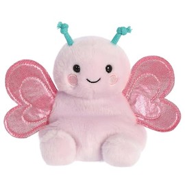 Aurora, 33777, Palm Pals Petunia Butterfly 5In, Soft Toy, Pink