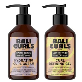 Bali Curls Curl Defining Limited Set - Hydrating Curl Cream & Defining Gel (150 ml Each) - For Smooth, Defined Hair - Moisture, Definition & Hold without Gluing