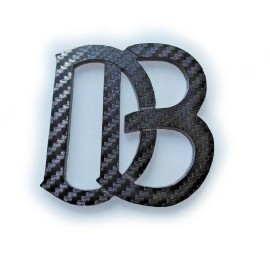 FMSgear 1 Carbon Fiber DB Emblem fits Dodge Brothers Challenger Charger Hellcat Dart