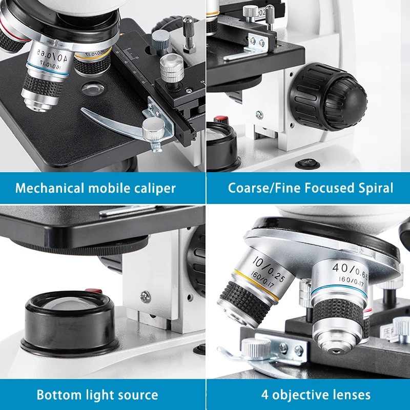 Lab Optical Instruments Electron Microscopio Digital Electronics Trinocular Microscope for
