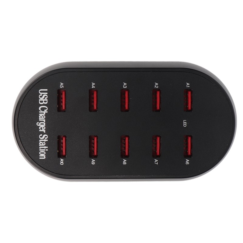 USB Charging Station 10 Port Small Desktop USB Fast Charging