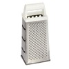 Vogue 12504 4 Way Hand Grater Stainless Steel Kitchen Slicer