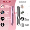 Alety Electric Nail Drill Kit, Portable File for Acrylic Gel