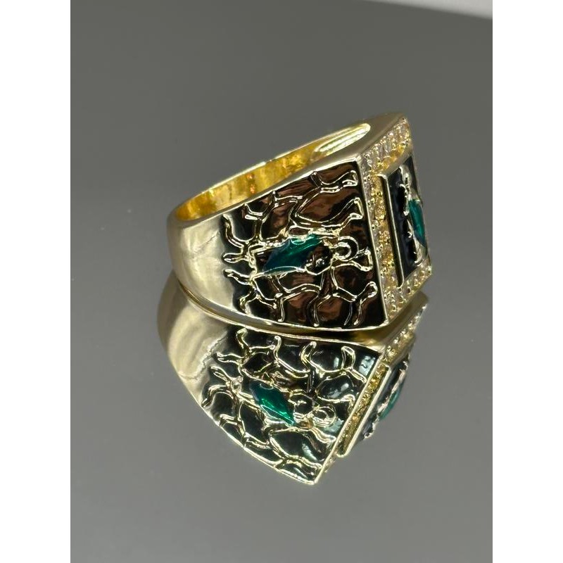 San Judas Ring - Gold-Filled - Men's Religious Jewelry -