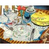 Table Set - Decorative Ceramic Art Tile - 11"x14" En