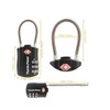 TravelMore 10 Pack TSA Approved Travel Combination Cable Luggage Locks