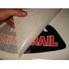 Honda Z50 Mini 1972 Trail 50, Tank Decals, Graphics, RED