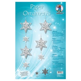 Ursus 21740099 – Paper Ornaments Star Craft Kit