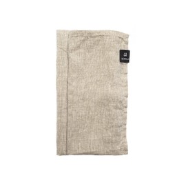 Himla Napkins Set of 4 Beige Natural Linen Napkins Fabric Napkins Fabric Washable Sunshine - Oatmeal 45 x 45 cm - 100% Linen Natural - Easy Care - Non-Iron