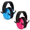 Zuimei 2 Pack Ear Defenders Kids, Adjustable Children Earmuffs Ear