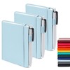 feela Notebook A6, 3-Piece Notebooks Set, Journals Book Bulk with
