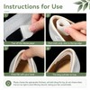 4 Pairs Silicone Heel Grips Cushions Heel Protectors Pads