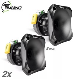 Timpano 2x Timpano TPT-DH175 Slim 1" Ferrite Compression Driver 1in. Exit Waveguide Pro