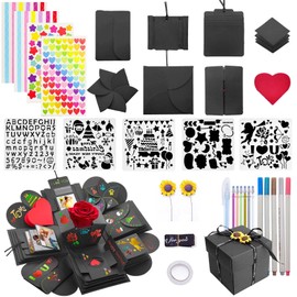 LUZOON Surprise Box Creative Explosion Box DIY Gift Scrapbook and Photo Album Gift Box Birthday Gift Box