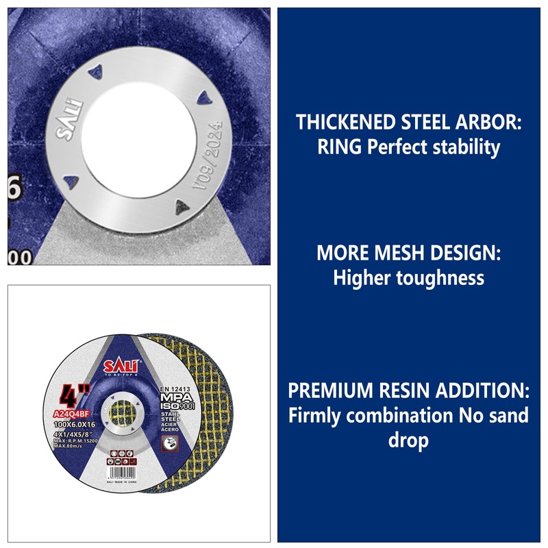 SALI 10 Pack 4 Inch Grinding Wheels for General Purpose