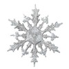 formano 608529 Winter Decorative Hanging Ice Crystal 30 cm Clear