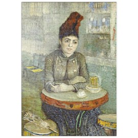 Vincent Van Gogh's Agostina Segatori Sitting in The Café du Tambourin (1887-18888) - Premium 500-Piece Jigsaw Puzzle - MyPuzzle Special Collection by Apyornis