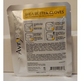 AvryBeauty Moisturizing Waterless Manicure Gloves - Shea Butter 1 Pair