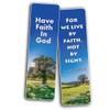 Trusting God with Your Life Christian Bookmarks (12-Pack) - Inspiring