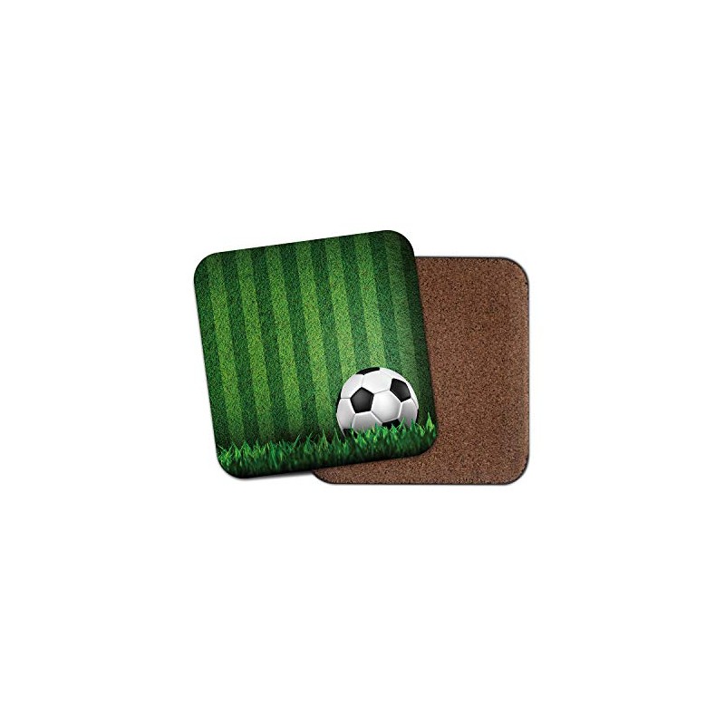 1 x Football Pitch Coaster - Soccer Sports Son Dad