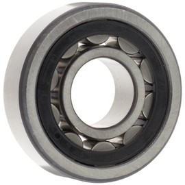 FAG NU2203E-TVP2 Cylindrical Roller Bearing, Single Row, Straight Bore, Removable Inner Ring, High Capacity, Polyamide Cage, Normal Clearance, 17mm ID, 40mm OD, 16mm Width