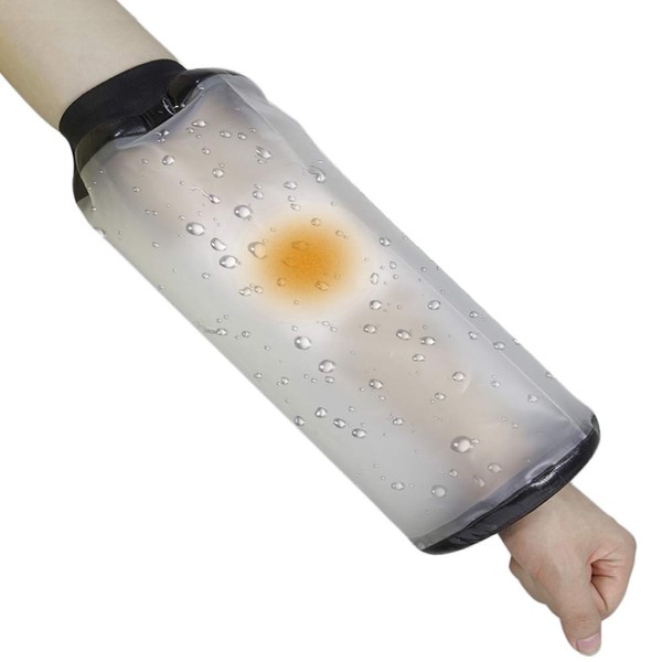 【2020 Newest】Waterproof PICC Line Arm Cast Cover, Bath Shower Elbow Wound Protector for Chemotherapy, Reusable Bandage Protector Dressing Cover with Watertight Seal for Elbow, Arm for Adult