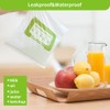 100% Compostable Large Gallon Zip Bag | ECO-Friendly Food Storage