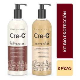Kit Anticaída Bio Proteccion Cre-c Shampoo + Acondicionador
