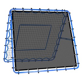 5x5FT Dual-Sided Soccer Rebounder Net, Fast & Slow rebound speed Training for Control, Passing Practice, Easy Setup Baseball/Lacrosse/Volleyball Rbounder Gifts Aids & Equipment for Kids,Teens & Adults