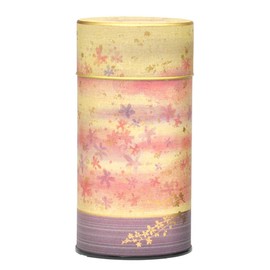 Kyoto Oboro Red Tea Canister, 7.1 oz (200 g), Canister, Airtight, Inner Lid, Shizuoka Kayamaen
