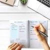 Weekly Planner Notepad, Daily Planner Undated, Notebook, To-Do List, Weekly