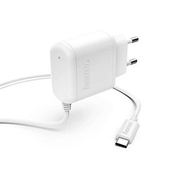Hama Charger, USB Type-C, 2.4 A, White (1 ACCESSORY)