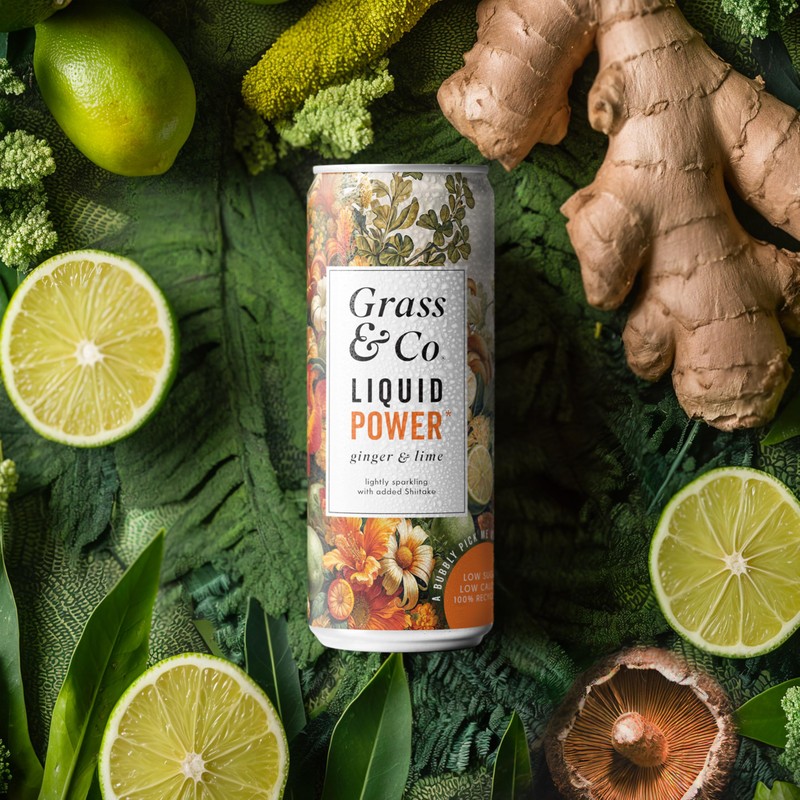 Grass & Co | POWER Shiitake Mushroom | Enhances Energy