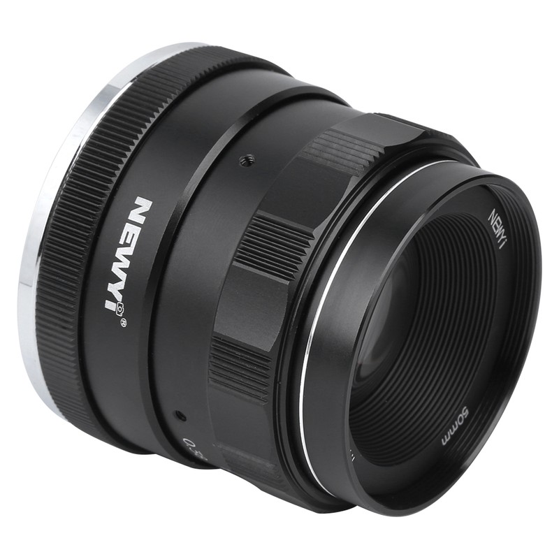 NEWYI 50mm F1.8 E Mount Large Aperture Portrait Manual Lens