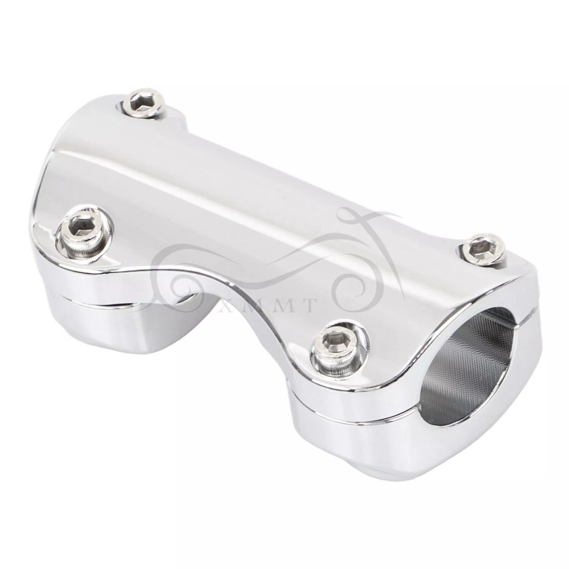 Unbranded 1.25'' Handlebar Riser Top Clamp For Harley 88-23 Electra