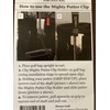 Horne Golf Mighty Putter Clip Holder for The Golf Bag