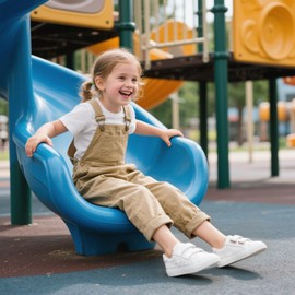 GINFIVE Toddler Little Girls Sneakers Girls Glitter Sneakers Slip On White Shoes Toddler 11