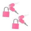 jojofuny Copper Lock Keys for Diary Book Travel Locks with