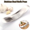 Stainless Steel Garlic Press Garlic Rocker Crusher Mincer Press