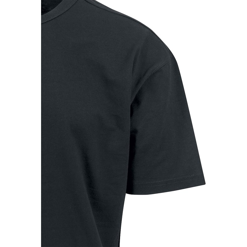 Urban Classics men's T-shirt. Plain basic oversized tee with over-cut