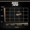 Nish Man HAIR Styling GEL WAX Gold One 07