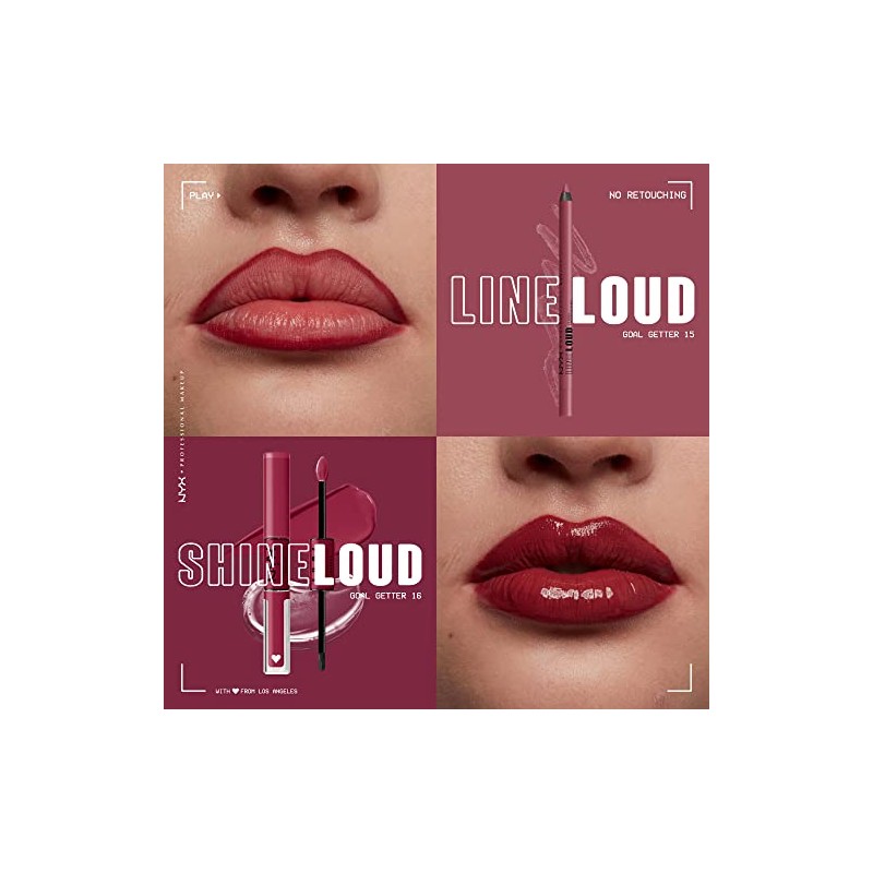 NYX PROFESSIONAL MAKEUP Line Loud Lip Liner, Longwear and Pigmented