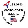 US Ropes Tactical Nylon Micro Cord 1.18mm X 125ft Lightweight