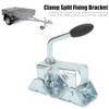 Wheel Clamp, 48mm Trailer Wheel Split Clamp Heavy Duty Cast
