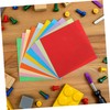 Operitacx 300PCS Colors of Handmade Square Craft Paper for DIY