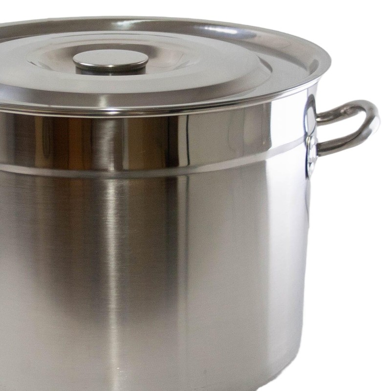 Lehman's Stainless Steel Home Canning Water Bath Canner Stockpot with
